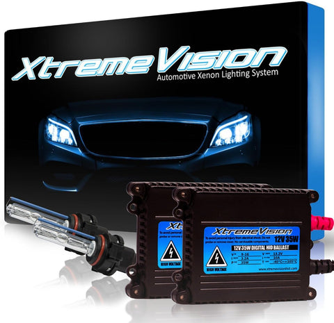 Xtremevision Xenon HID Bundle - H3 Xenon Bulbs (1 Pair) and Ballast (1 Pair)