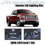 XtremeVision Interior LED for Ford F-150 2009-2014 (12 Pieces) Cool White Interi