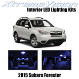 XtremeVision Interior LED for Subaru Forester 2015+ (8 Pieces) Blue Interior LED