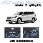 XtremeVision Interior LED for Subaru Outback 2015+ (12 Pieces) Cool White Interi