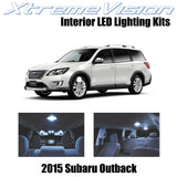 XtremeVision Interior LED for Subaru Outback 2015+ (12 Pieces) Cool White Interi