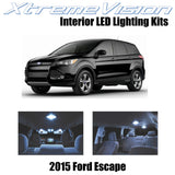 XtremeVision Interior LED for Ford Escape 2015+ (3 Pieces) Cool White Interior L