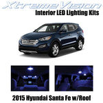 XtremeVision Interior LED for Hyundai Santa Fe w/Panoramic Roof 2015+ (9 Pieces)