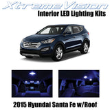 XtremeVision Interior LED for Hyundai Santa Fe w/Panoramic Roof 2015+ (9 Pieces)