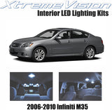 Xtremevision Interior LED for Infiniti M35 2006-2010 (8 Pieces) Cool White Interior LED Kit + Installation Tool
