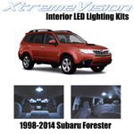XtremeVision Interior LED for Subaru Forester 1998-2014 (6 Pieces) Cool White In