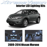 XtremeVision Interior LED for Nissan Murano 2009-2014 (10 Pieces) Cool White Int
