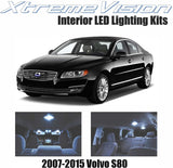 Xtremevision Interior LED for Volvo S80 2007-2015 (8 Pieces) Cool White Interior LED Kit + Installation Tool