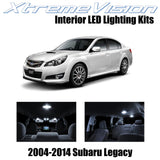 XtremeVision Interior LED for Subaru Legacy 2004-2014 (8 Pieces) Pure White Inte