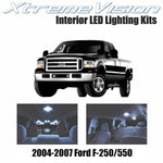 XtremeVision LED for Ford F-250-550 2004-2007 (6 Pieces) Cool White Premium Interior LED Kit Package + Installation Tool