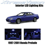 XtremeVision Interior LED for Honda Prelude 1997-2001 (5 Pieces) Blue Interior L