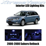 XtremeVision Interior LED for Subaru Outback 2000-2008 (10 Pieces) Blue Interior