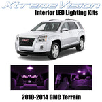XtremeVision Interior LED for GMC Terrain 2010-2014 (5 Pieces) Pink Interior LED