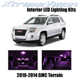 XtremeVision Interior LED for GMC Terrain 2010-2014 (5 Pieces) Pink Interior LED