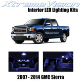 XtremeVision Interior LED for GMC Sierra 2007-2014 (14 Pieces) Blue Interior LED