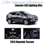 XtremeVision Interior LED for Hyundai Tucson 2015+ (8 Pieces) Pure White Interio