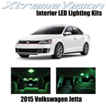 XtremeVision LED for Volkswagen Jetta 2015+ (9 Pieces) Green Premium Interior LED Kit Package + Installation Tool