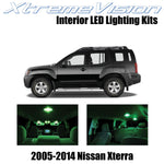 XtremeVision Interior LED for Nissan Xterra 2005-2014 (8 Pieces) Green Interior