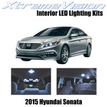 XtremeVision Interior LED for Hyundai Sonata 2015+ (5 Pieces) Cool White Interio