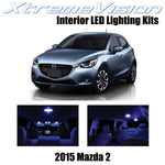 XtremeVision Interior LED for Mazda 2 2015+ (5 Pieces) Blue Interior LED Kit  +