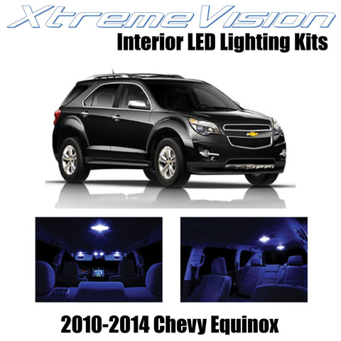 XtremeVision Interior LED for Chevy Equinox 2010-2014 (11 Pieces) Blue Interior