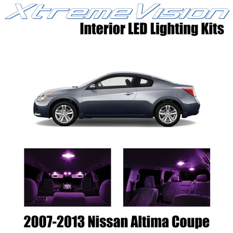 XtremeVision Interior LED for Nissan Altima Coupe 2 Door 2007-2013 (15 Pieces) P