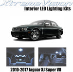 XtremeVision Interior LED for Jaguar XJ Super V8 2010-2017 (9 Pieces) Cool White Interior LED Kit + Installation Tool