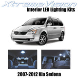 XtremeVision Interior LED for Kia Sedona 2007-2012 (11 Pieces) Cool White Interi