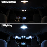 XtremeVision Interior LED for Nissan Rogue 2008-2014 (12 Pieces) Cool White Inte