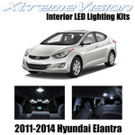 XtremeVision Interior LED for Hyundai Elantra 2011-2014 (4 Pieces) Pure White In
