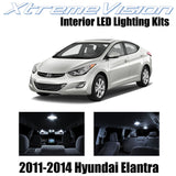XtremeVision Interior LED for Hyundai Elantra 2011-2014 (4 Pieces) Pure White In
