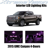 XtremeVision Interior LED for GMC Canyon 4-Door 2015+ (13 pcs)