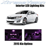 XtremeVision Interior LED for Kia Optima 2015+ (9 Pieces) Pink Interior LED Kit