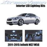 XtremeVision Interior LED for Infiniti M37 M56 2011-2015 (10 Pieces) Cool White