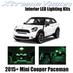 XtremeVision Interior LED for Mini Cooper Paceman 2015+ (17 Pieces) Green Interi