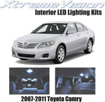 XtremeVision Interior LED for Toyota Camry 2007-2011 (6 Pieces) Cool White Interior LED Kit + Installation Tool