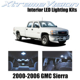 XtremeVision Interior LED for GMC Sierra2000-2006 (16 Pieces) Cool White Interio