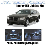 XtremeVision Interior LED for Dodge Magnum 2005-2008 (7 Pieces) Cool White Inter