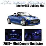 XtremeVision Interior LED for Mini Cooper Roadster 2015+ (10 Pieces) Blue Interi