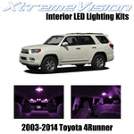 XtremeVision Interior LED for Toyota 4Runner 2003-2014 (12 Pieces) Pink Interior