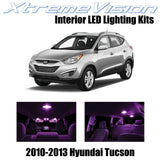 XtremeVision Interior LED for Hyundai Tucson 2010-2013 (7 Pieces) Pink Interior