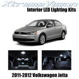 XtremeVision Interior LED for Volkswagen Jetta Golf 2011-2012 (12 Pieces) Pure W