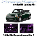 XtremeVision Interior LED for Mini Cooper Convertible R 2015+ (10 Pieces) Pink I