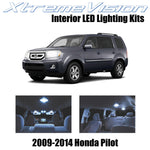 XtremeVision Interior LED for Honda Pilot 2009-2014 (16 Pieces) Cool White Inter