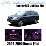 XtremeVision Interior LED for Honda Pilot 2003-2005 (10 Pieces) Pink Interior LE