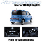 XtremeVision Interior LED for Nissan Cube 2009-2015 (5 Pieces) Pure White Interi