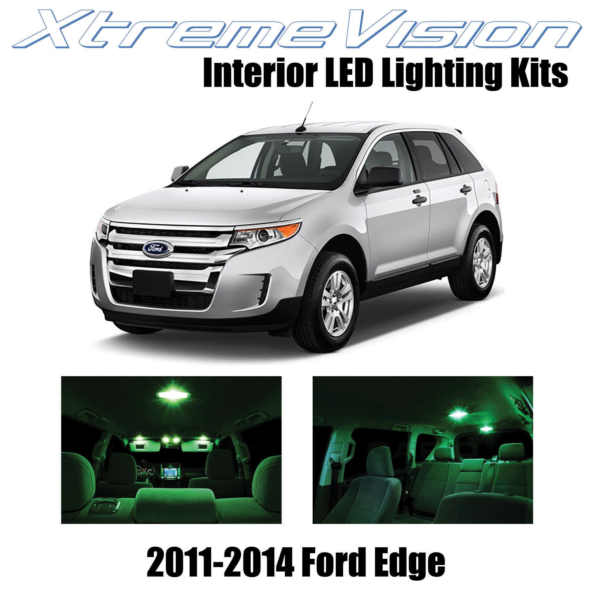 thumbnail image 2 of 94 Bulb XtremeVision Cool White Interior LED Kit For Ford Mustang 2 of 12