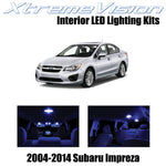 XtremeVision Interior LED for Subaru Impreza 2004-2014 (6 Pieces) Blue Interior