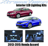 Xtremevision Interior LED for Honda Accord 2013-2015 (8 Pieces) Cool White Interior LED Kit + Installation Tool