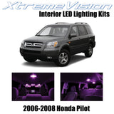 XtremeVision Interior LED for Honda Pilot 2006-2008 (12 Pieces) Pink Interior LE